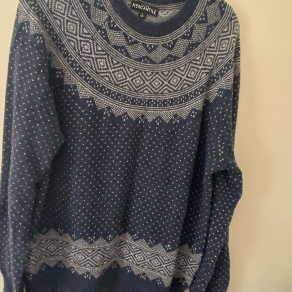 J. Crew Other - J Crew Mercantile Mens fair isle sweater large